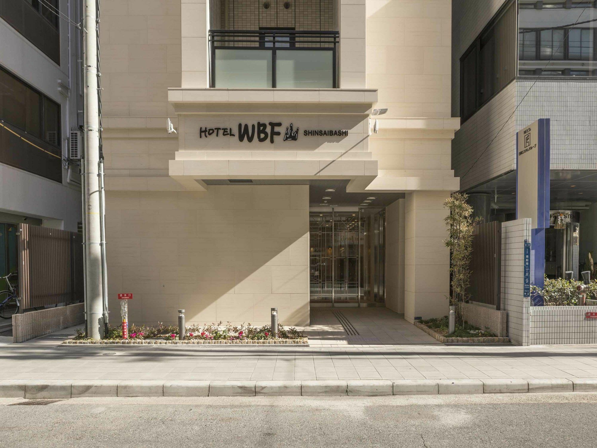 Hotel Wbf Shinsaibashi Osaca Exterior foto